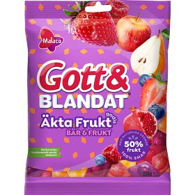 Bild på Malaco Gott & Blandat Äkta Frukt & Bär 220g