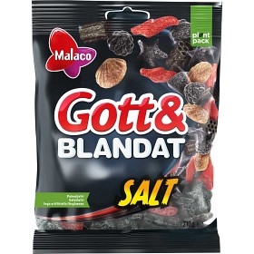 Bild på Malaco Gott & Blandat Salt 210g