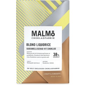 Bild på Malmö Chokladfabrik Craft Blond Liquorice 38% 58g