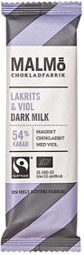 Bild på Malmö Chokladfabrik Malmöbar Viol & Lakrits 25 g