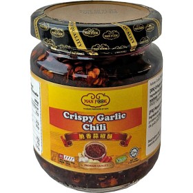 Bild på Man Fook Crispy Garlic Chili 170g