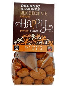 Bild på Happy People Planet Mandlar Kanel & Choklad 120 g