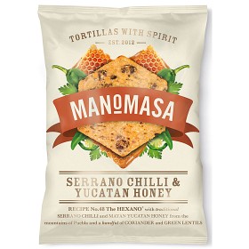Bild på ManoMasa Serrano Chilli & Yucatan Honey 160g