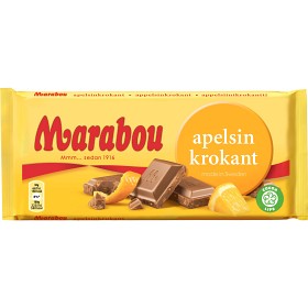 Bild på Marabou Apelsinkrokant 200g