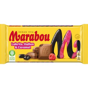 Bild på Marabou Hallon Lakrits Caramell 185g