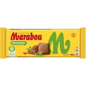 Bild på Marabou Mintkrokant 160g
