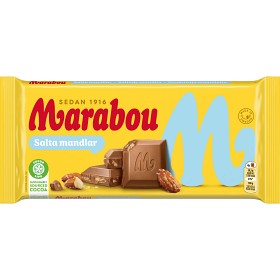 Bild på Marabou Salta Mandlar Chokladkaka 200g