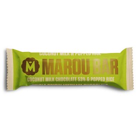 Bild på Marou Coconut Milk Chocolate & Popped Rice 35g