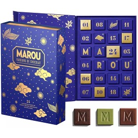 Bild på Marou Julkalender med Exklusiva Chokladnaps 144g