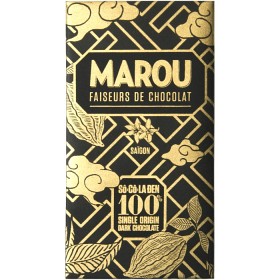 Bild på Marou Mörk Choklad 100% 60g