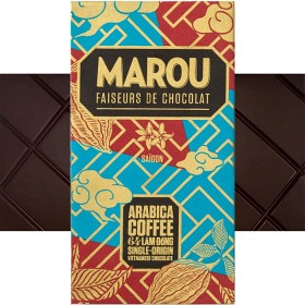 Bild på Marou Mörk Choklad Arabica & Trintario 64% 80g