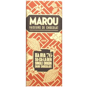 Bild på Marou Mörk Choklad Ba Ria 76% 24g