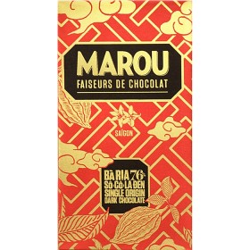 Bild på Marou Mörk Choklad Ba Ria 76% 80g