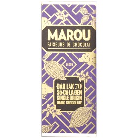Bild på Marou Mörk Choklad Dak Lak 70% 24g