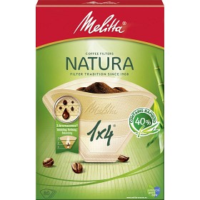 Bild på Melitta Kaffefilter Natura 1x4 80st