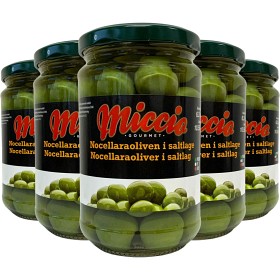 Bild på Miccio Nocellaraoliver i Saltlag 6x300g