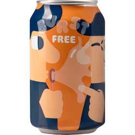 Bild på Mikkeller Burst Free Alkoholfri Öl 0.3% Burk 33cl