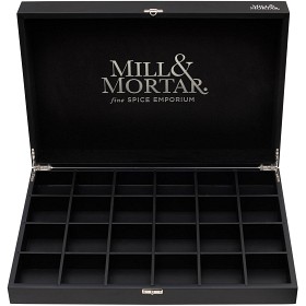Bild på Mill & Mortar Kryddskrin för 24 Burkar