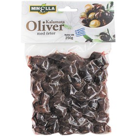 Bild på Minella Oliver Kalamata med Örter 250g