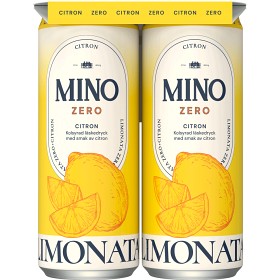Bild på Mino Limonata Citron Läsk Zero Burk 4x33cl