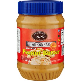 Bild på Mississippi Belle Arkansas Crunchy Peanut Butter 510g