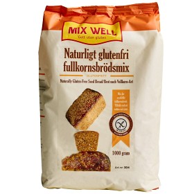 Bild på MixWell Naturligt Glutenfri Fullkornsbrödsmix 1 kg