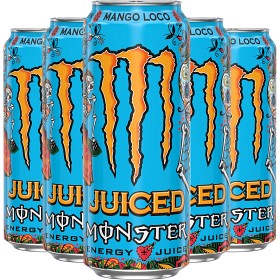 Bild på Monster Energy Mango Loco Juiced Energidryck 24x50cl