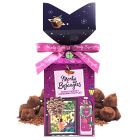 Bild på Monty Bojangles Christmas Truffles Choccy Scoffy 130g