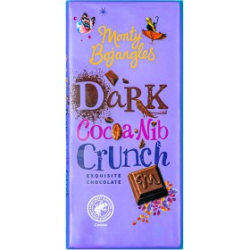 Bild på Monty Bojangles Cocoa Nib Crunch Mörk Choklad 150g