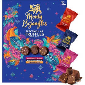Bild på Monty Bojangles Julkalender Tryfflar Vegansk 235g