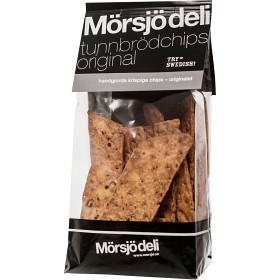 Bild på Mörsjö Deli Tunnbrödchips Original 200g