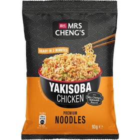 Bild på Mrs Cheng's Yakisoba Chicken Bag Nudlar 10x93g