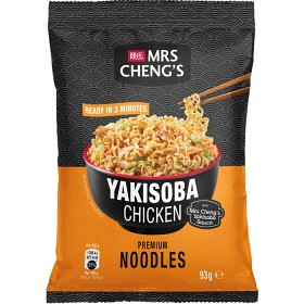 Bild på Mrs Cheng's Yakisoba Chicken Bag Nudlar 93g