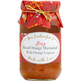 Bild på Mrs Darlington Boozy, Blodapelsinmarmelad med Apelsinlikör 340g