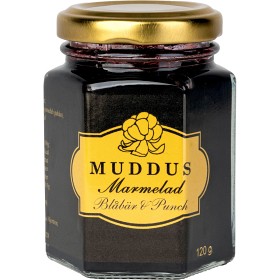 Bild på MUDDUS Blåbär & Punschmarmelad 120g