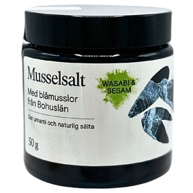 Bild på Musselfeed Musselsalt Wasabi & Sesam 50g