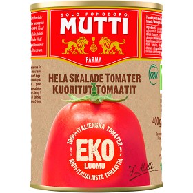 Bild på Mutti Hela Skalade Tomater 400g