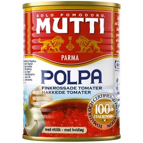 Bild på Mutti Krossade Tomater Vitlök 400g