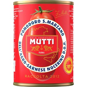 Bild på Mutti Tomater San Marzano DOP Hela Skalade 400g