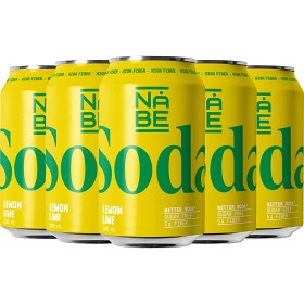 Bild på NÅBE Soda Lemon Lime Burk 6x33cl