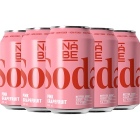Bild på NÅBE Soda Pink Grapefruit Burk 6x33cl