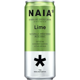 Bild på Naia Sparkling Energy Drink Lime 33cl inkl pant