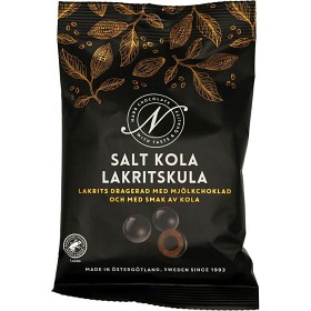 Bild på Narr Chocolate Salt Kola Lakritskula 120g