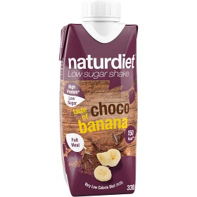 Bild på Naturdiet Choco Banana Shake 330ml