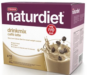 Bild på Naturdiet Drinkmix Caffe Latte 15 portioner