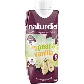 Bild på Naturdiet Pear Vanilla Shake 330ml