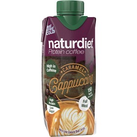 Bild på Naturdiet Protein Coffee Caramel Cappuccino 330 ml