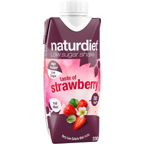 Bild på Naturdiet Strawberry Shake 330ml