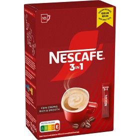 Bild på Nescafé 3in1 Snabbkaffe 10-pack