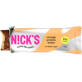 Bild på Nicks Protein Wafer Orange 40 g